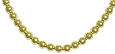 Wish Fine Jewelry 14K Gold Bead Chain Necklace | Thumbnail 1