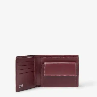 Fendi Wallet with interior featuring four card slots and one | Thumbnail 2 Fendi Wallet with interior featuring four card slots and one | Thumbnail 2