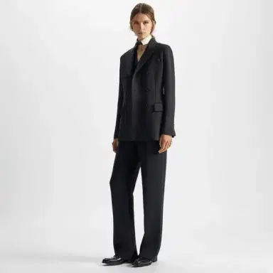 Fendi Double-breasted blazer with an hourglass silhouette | Thumbnail 5 Fendi Double-breasted blazer with an hourglass silhouette | Thumbnail 5