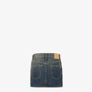 Fendi Slim-fitting five-pocket short skirt, made of blue | Thumbnail 2 Fendi Slim-fitting five-pocket short skirt, made of blue | Thumbnail 2