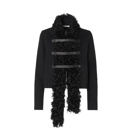 Fendi Short, deconstructed blouson finished with a detachable