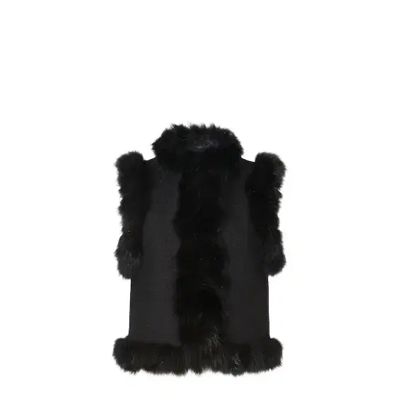 Fendi Short gilet with high collar