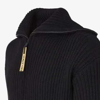 Fendi Cardigan with a very high collar, customised | Thumbnail 3 Fendi Cardigan with a very high collar, customised | Thumbnail 3