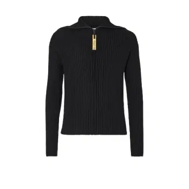 Fendi Cardigan with a very high collar, customised | Thumbnail 1 Fendi Cardigan with a very high collar, customised | Thumbnail 1