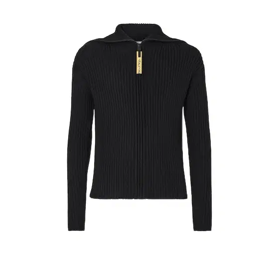 Fendi Cardigan with a very high collar, customised