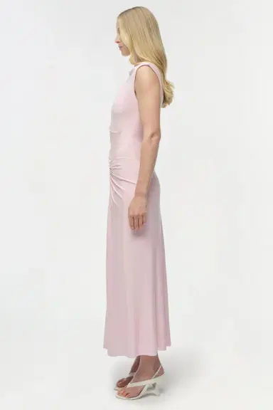 Simkhai Acacia Draped Jersey Midi Dress | Thumbnail 4