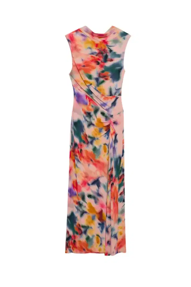 Acacia Draped Jersey Midi Dress Acacia Draped Jersey Midi Dress
