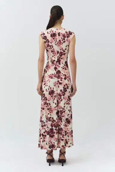 Simkhai Acacia Draped Jersey Midi Dress | Thumbnail 5 Simkhai Acacia Draped Jersey Midi Dress | Thumbnail 5