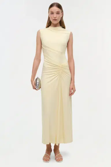 Simkhai Acacia Jersey Midi Dress | Thumbnail 2 Simkhai Acacia Jersey Midi Dress | Thumbnail 2