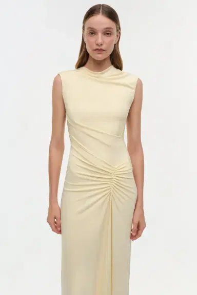 Simkhai Acacia Jersey Midi Dress | Thumbnail 3 Simkhai Acacia Jersey Midi Dress | Thumbnail 3