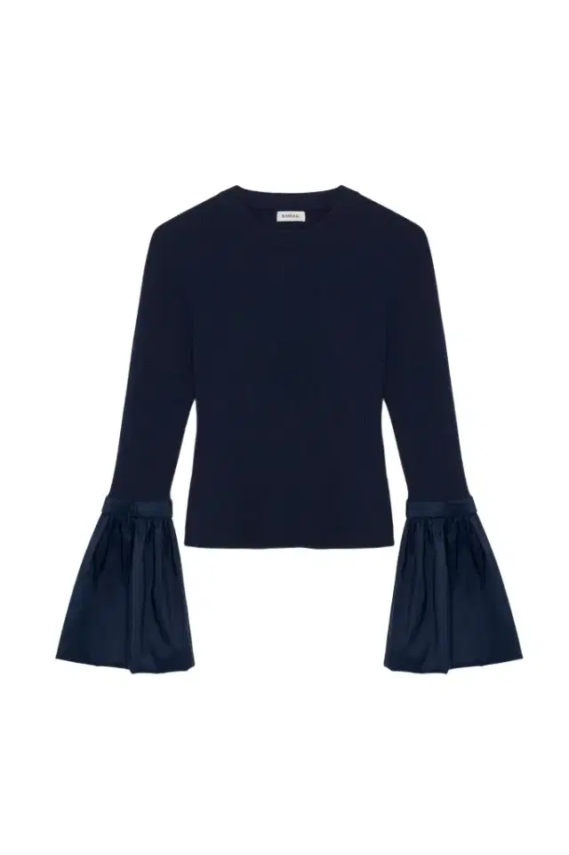 Simkhai Agata Taffeta Knit Top