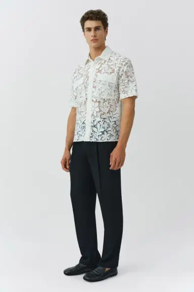 Simkhai Alan Cotton Lace Shirt | Thumbnail 4 Simkhai Alan Cotton Lace Shirt | Thumbnail 4