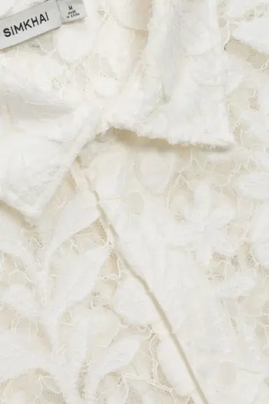 Simkhai Alan Cotton Lace Shirt | Thumbnail 6 Simkhai Alan Cotton Lace Shirt | Thumbnail 6