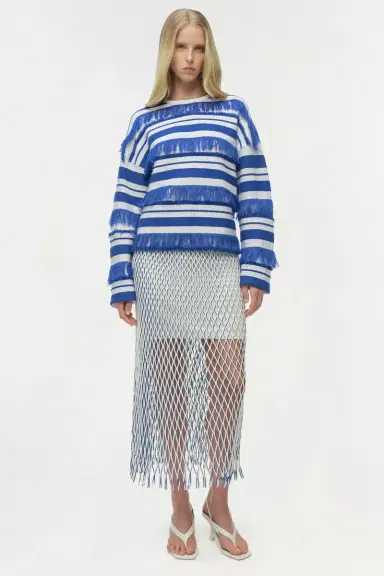 Simkhai Aldridge Knit Midi Skirt | Thumbnail 3 Simkhai Aldridge Knit Midi Skirt | Thumbnail 3
