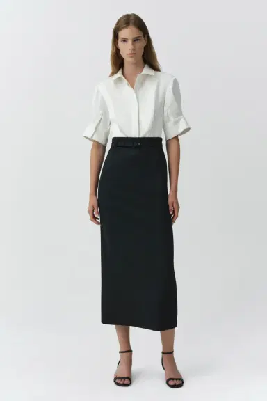 Simkhai Alvera Midi Shirt Dress | Thumbnail 2