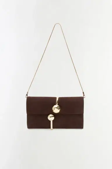 Simkhai Amaya Nubuck Leather Clutch | Thumbnail 6