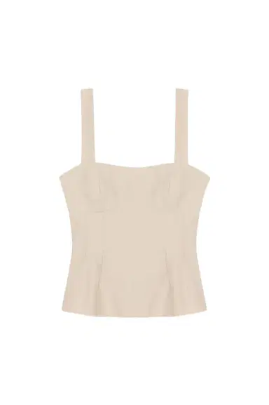 Simkhai April Cotton Faille Bustier Top | Thumbnail 1 Simkhai April Cotton Faille Bustier Top | Thumbnail 1