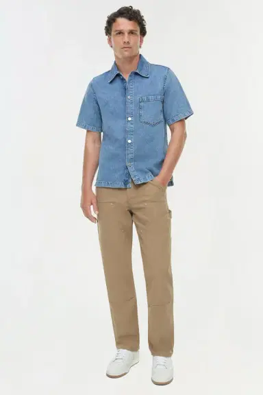 Simkhai Ardent Denim Shirt | Thumbnail 2