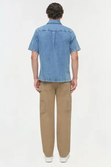 Simkhai Ardent Denim Shirt | Thumbnail 5