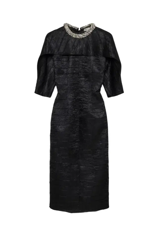 Ashleigh Embellished Satin Midi Dress Ashleigh Embellished Satin Midi Dress
