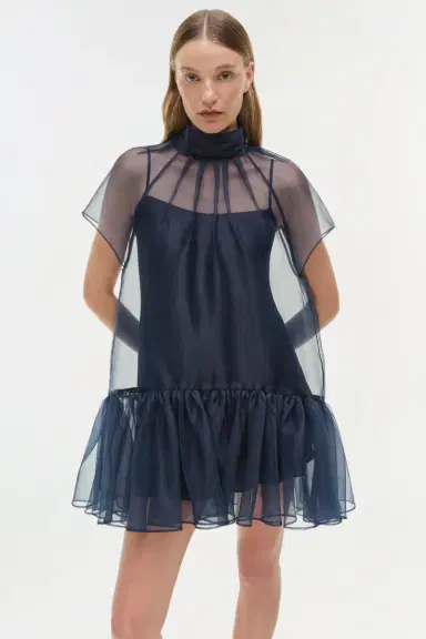 Simkhai Beaux Organza Dress | Thumbnail 3 Simkhai Beaux Organza Dress | Thumbnail 3