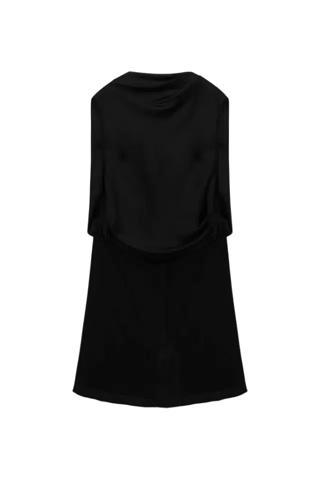Simkhai Bella Satin Cape Top