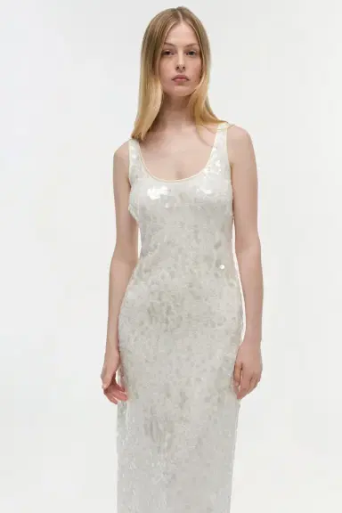 Simkhai Bex Embellished Maxi Dress | Thumbnail 3