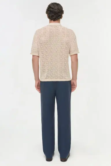 Simkhai Billy Open Knit Shirt | Thumbnail 5