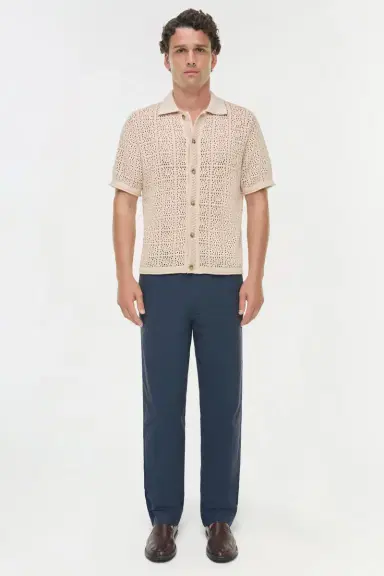 Simkhai Billy Open Knit Shirt | Thumbnail 6