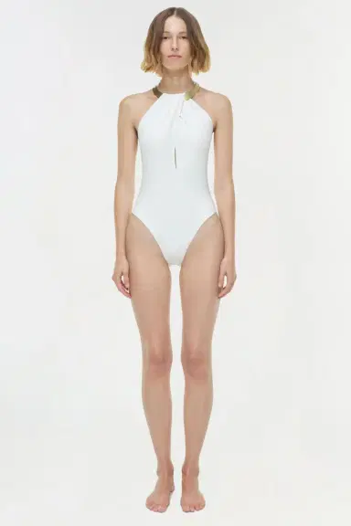 Simkhai Bindi Draped One Piece | Thumbnail 7