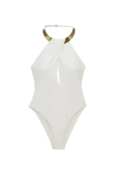 Simkhai Bindi Draped One Piece | Thumbnail 1