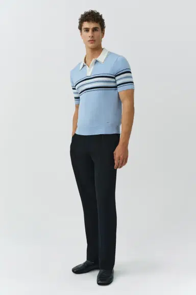 Simkhai Brandon Cotton Knit Popover | Thumbnail 4 Simkhai Brandon Cotton Knit Popover | Thumbnail 4