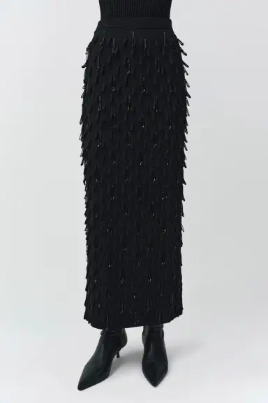 Simkhai Bree Embellished Knit Midi Skirt | Thumbnail 4 Simkhai Bree Embellished Knit Midi Skirt | Thumbnail 4