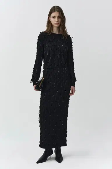 Simkhai Bree Embellished Knit Midi Skirt | Thumbnail 5 Simkhai Bree Embellished Knit Midi Skirt | Thumbnail 5