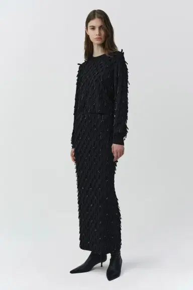 Simkhai Bree Embellished Knit Midi Skirt | Thumbnail 6 Simkhai Bree Embellished Knit Midi Skirt | Thumbnail 6