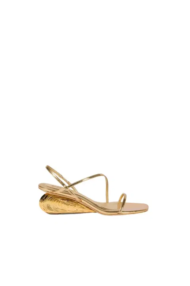 Simkhai Bridget Shell Wedge Sandal