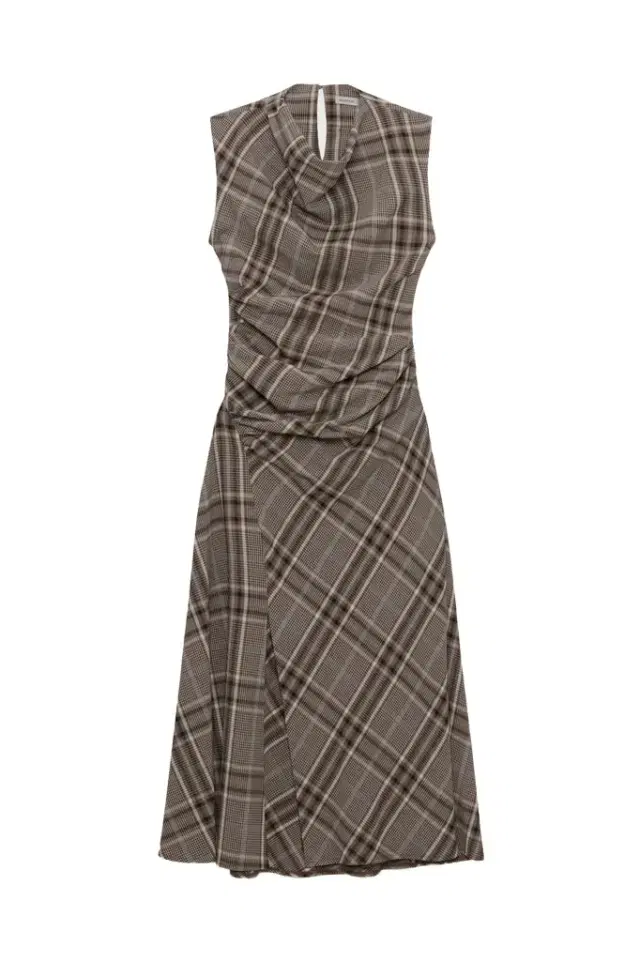 Simkhai Burke Draped Midi Dress