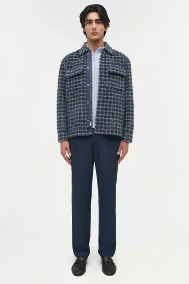 Simkhai Caleb Brushed Plaid Shirt Jacket | Thumbnail 6 Simkhai Caleb Brushed Plaid Shirt Jacket | Thumbnail 6