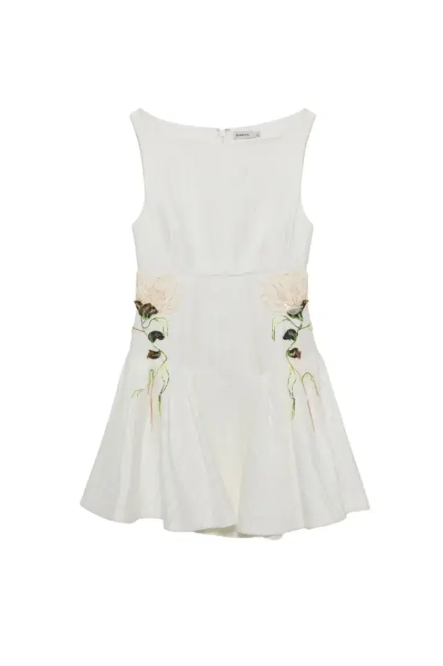 Calilly Floral Jacquard Mini Dress Calilly Floral Jacquard Mini Dress