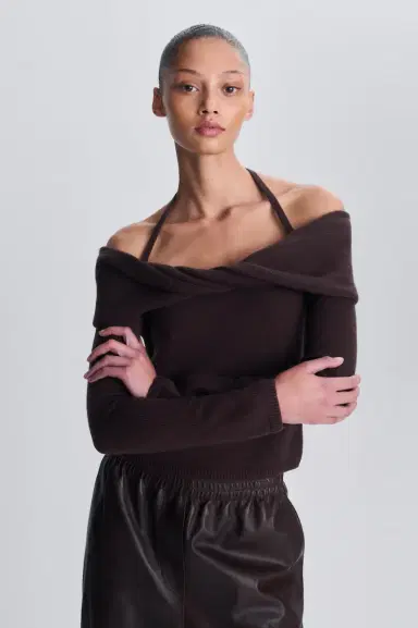 Simkhai Cambria Off Shoulder Knit Top | Thumbnail 3