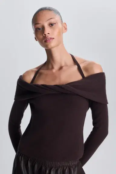 Simkhai Cambria Off Shoulder Knit Top | Thumbnail 6