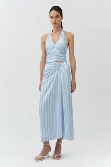 Simkhai Caprie Halter Top | Thumbnail 2 Simkhai Caprie Halter Top | Thumbnail 2