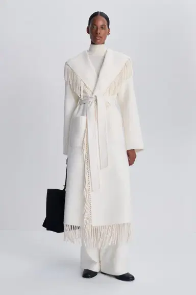 Simkhai Carrie Fringe Coat | Thumbnail 2