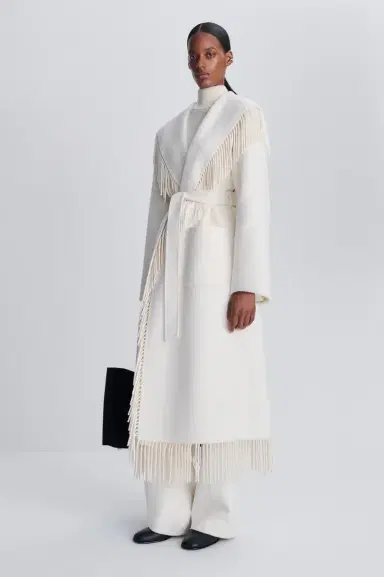 Simkhai Carrie Fringe Coat | Thumbnail 4