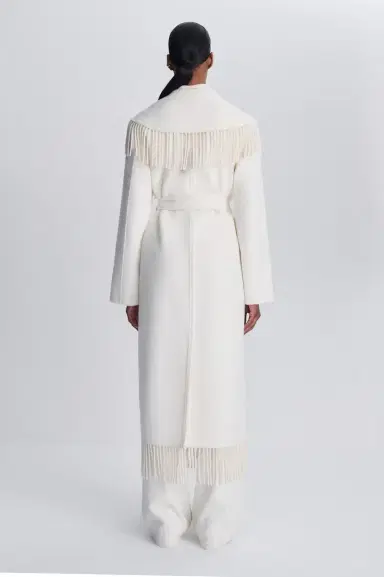 Simkhai Carrie Fringe Coat | Thumbnail 5