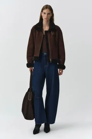Simkhai Cassia Shearling Jacket | Thumbnail 2 Simkhai Cassia Shearling Jacket | Thumbnail 2