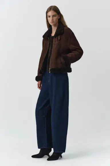 Simkhai Cassia Shearling Jacket | Thumbnail 4 Simkhai Cassia Shearling Jacket | Thumbnail 4
