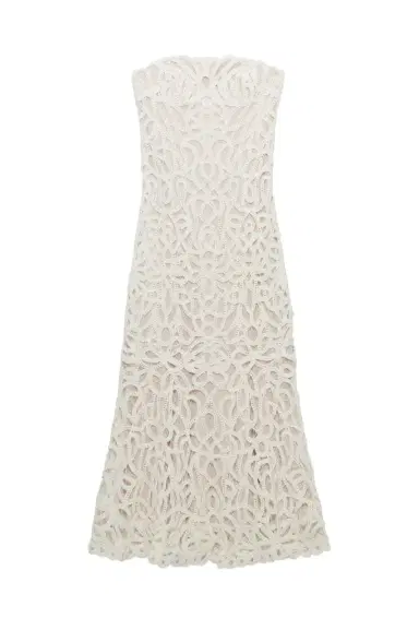 Simkhai Clairis Lace Bustier Midi Dress | Thumbnail 1