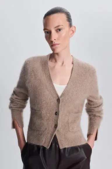 Simkhai Claurice Brushed Knit Cardigan | Thumbnail 3 Simkhai Claurice Brushed Knit Cardigan | Thumbnail 3