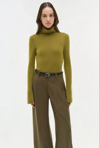 Simkhai Clayton Wide Leg Pant | Thumbnail 3 Simkhai Clayton Wide Leg Pant | Thumbnail 3